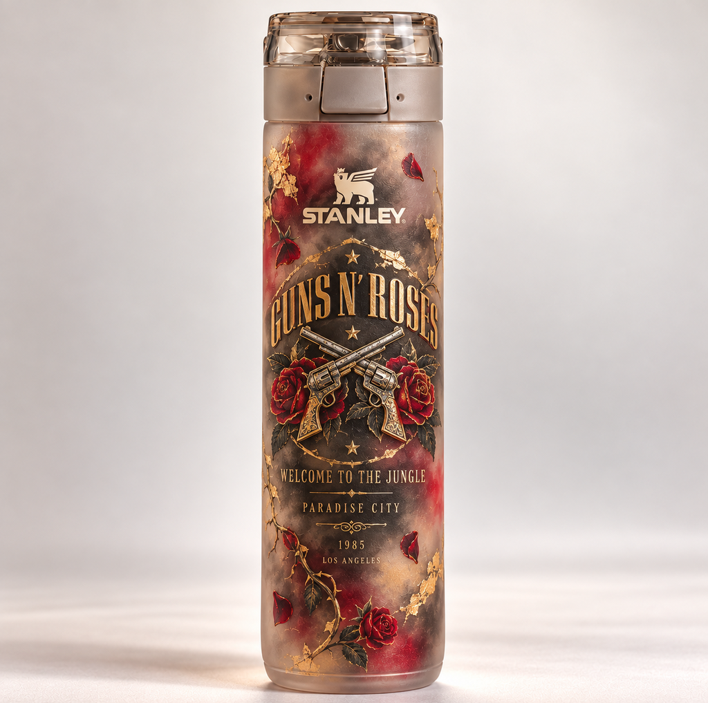 GNR Premium Flip-Top Water Bottle HTTT