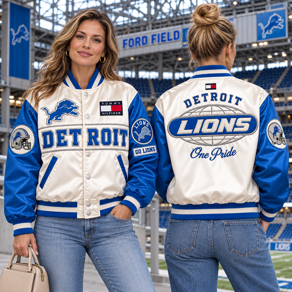 DTL Satin Boxy Varsity Jacket NTKO
