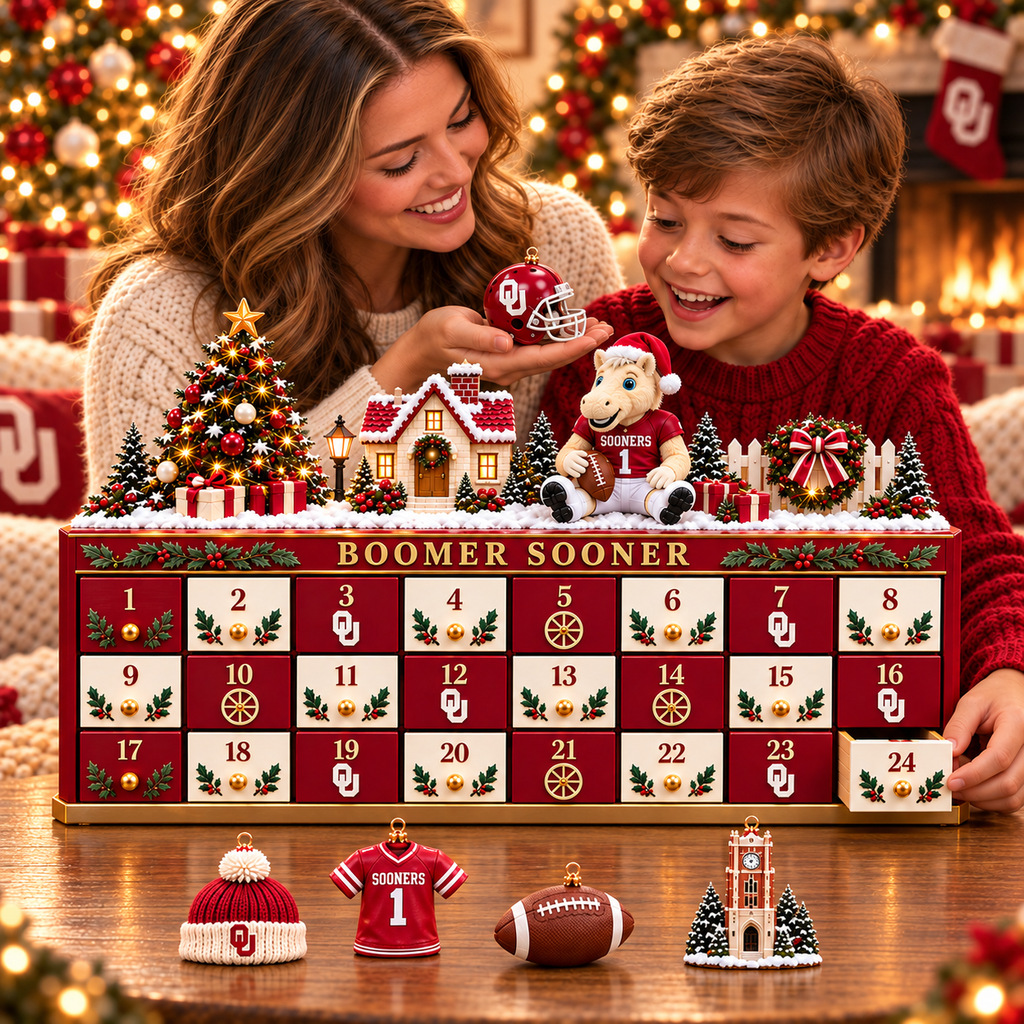 Premium OSN Christmas Wooden Advent Calendar PVNA