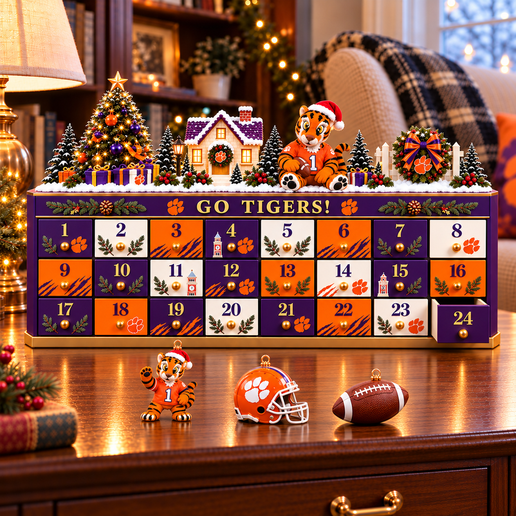 Premium CTFB Christmas Wooden Advent Calendar PVNA