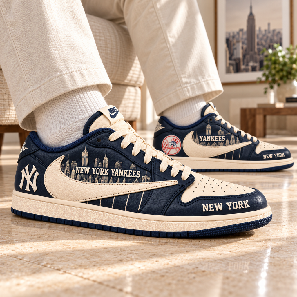 PREMIUM NYY Retro Low-Top SNEAKER NPL