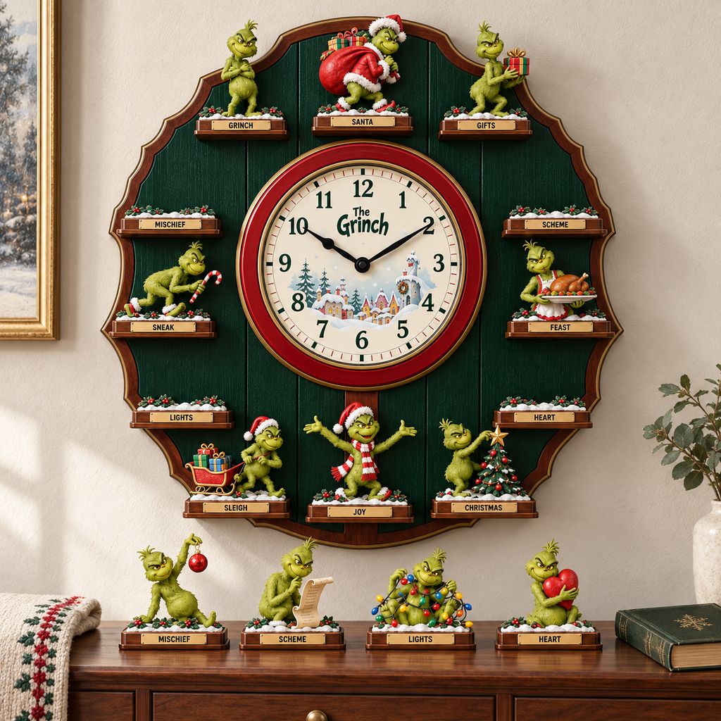 TGR Premium Mascot Sculpture Clock Collection PTKL