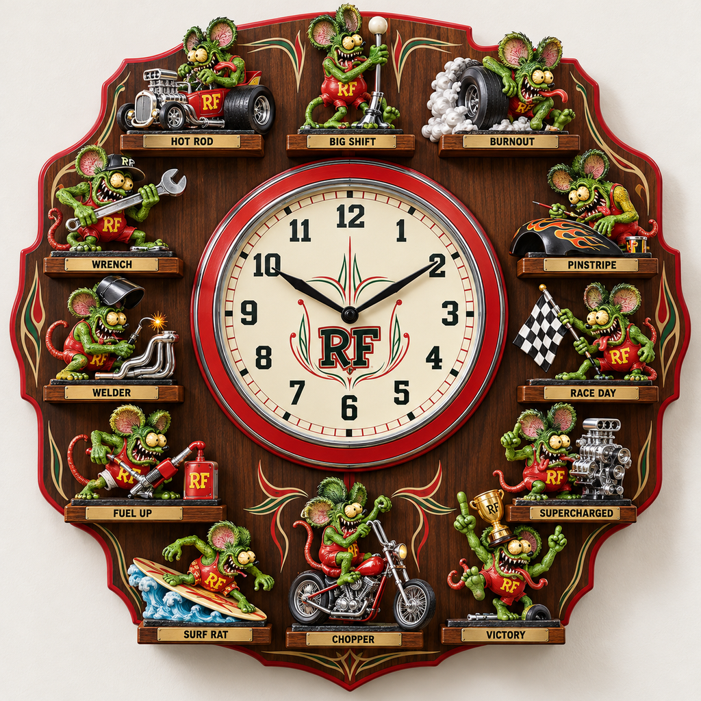 RFK Premium Mascot Sculpture Clock Collection PTKL