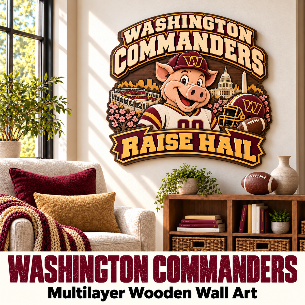 Premium WCD Multilayer Wooden Art NTVA