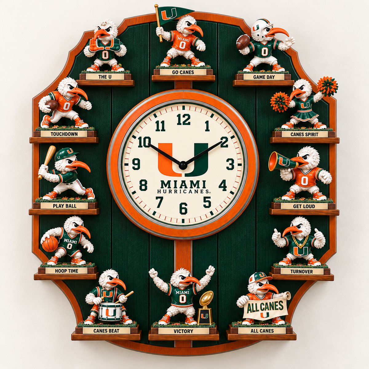 MHC Premium Mascot Sculpture Clock Collection PTKL