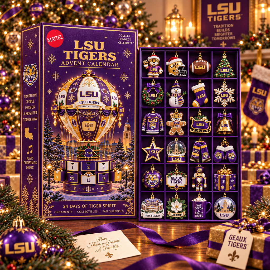 LSU Premium Christmas Advent Calendar BMD