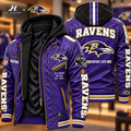 BTR Hooded Leather-Look Bomber Jacket – PNPA