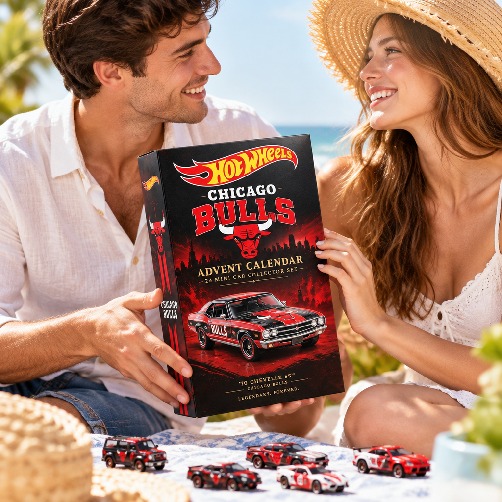 Chicago Bulls Premium Mini Car Advent Calendar