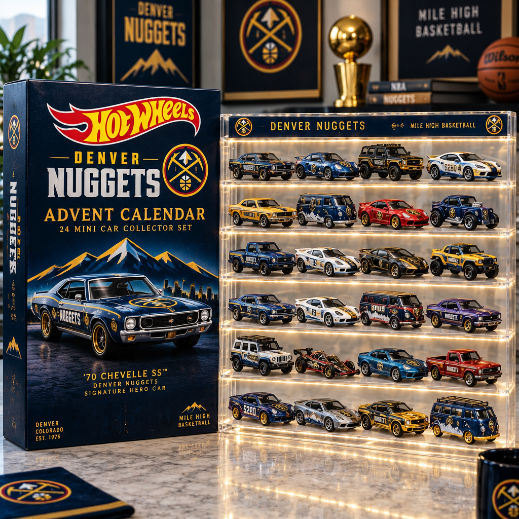 Denver Nuggets Premium Mini Car Advent Calendar