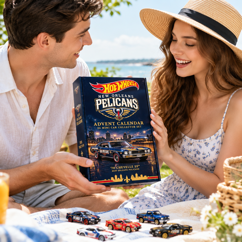 New Orleans Pelicans Premium Mini Car Advent Calendar