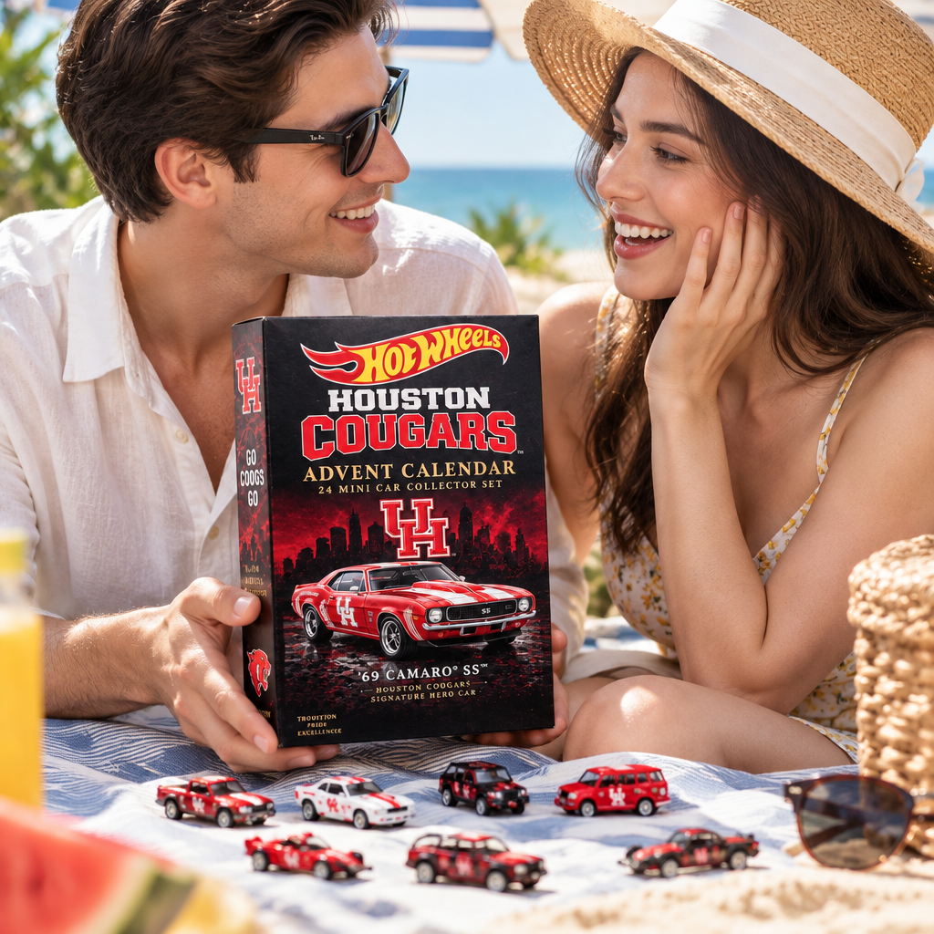 Houston Cougars Premium Mini Car Advent Calendar