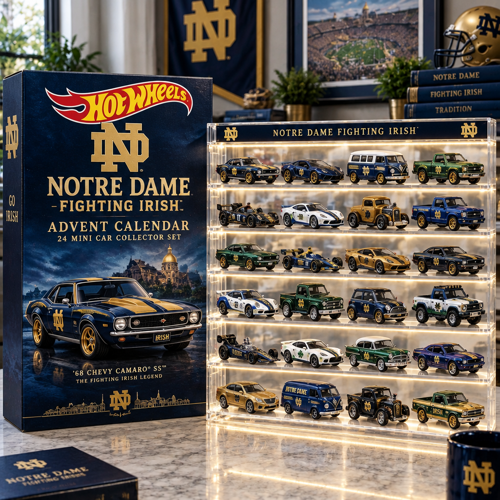 Notre Dame Fighting Irish Premium Mini Car Advent Calendar