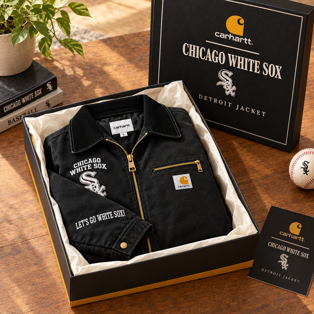 Chicago White Sox Embroidered Detroit Jacket
