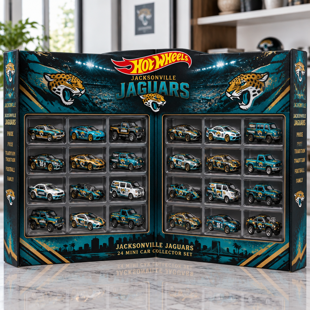 Jacksonville Jaguars Premium Mini Car Advent Calendar