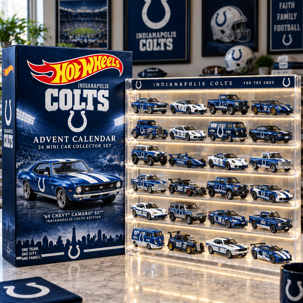 Indianapolis Colts Premium Mini Car Advent Calendar