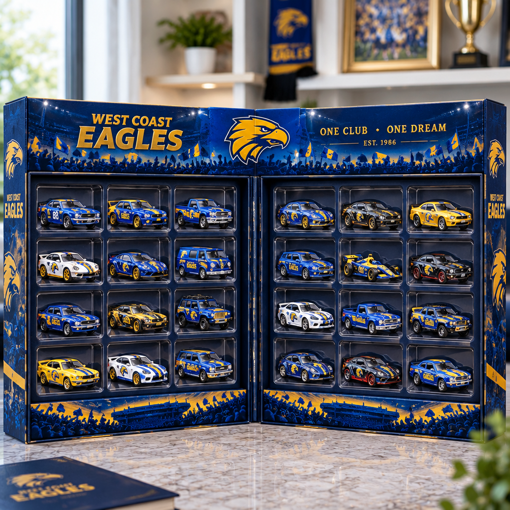 West Coast Eagles Premium Mini Car Advent Calendar