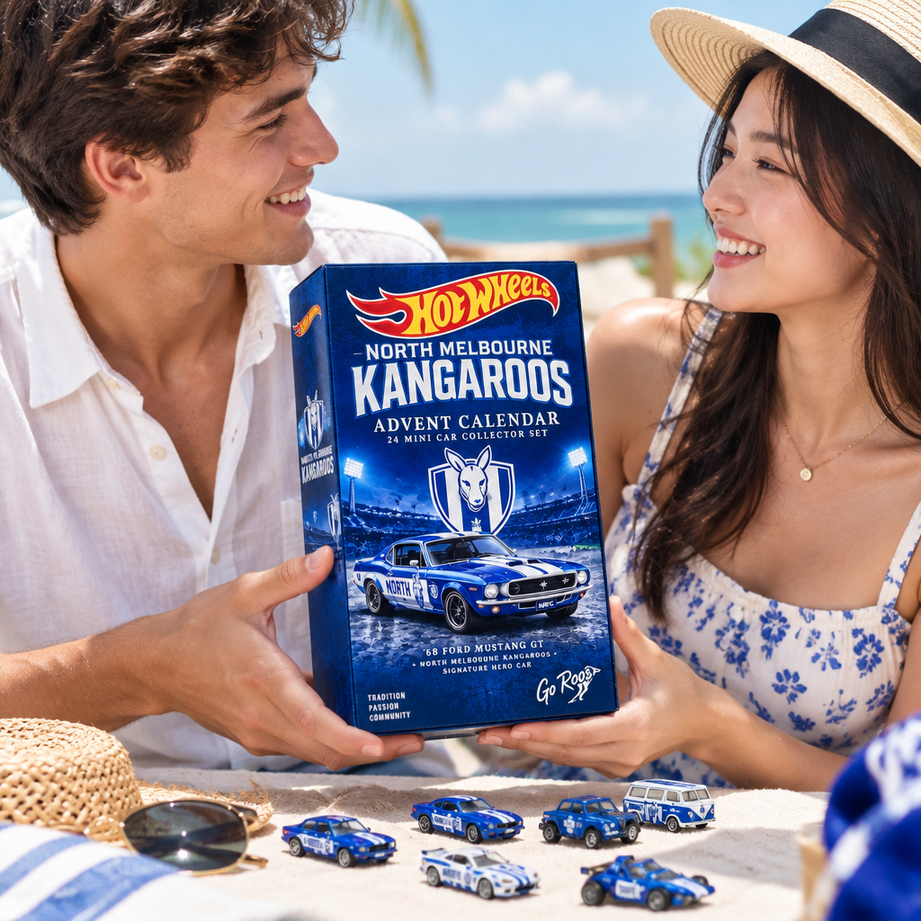 North Melbourne Kangaroos Premium Mini Car Advent Calendar