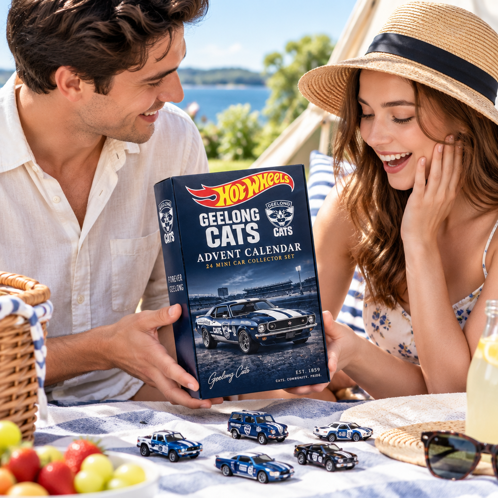 Geelong Cats Premium Mini Car Advent Calendar