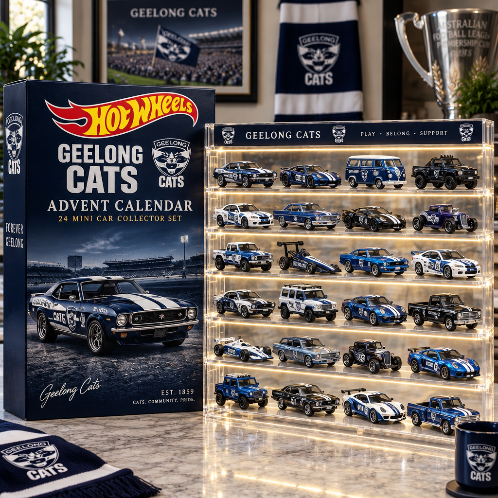 Geelong Cats Premium Mini Car Advent Calendar