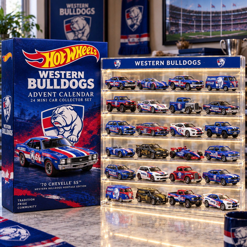 Western Bulldogs Premium Mini Car Advent Calendar
