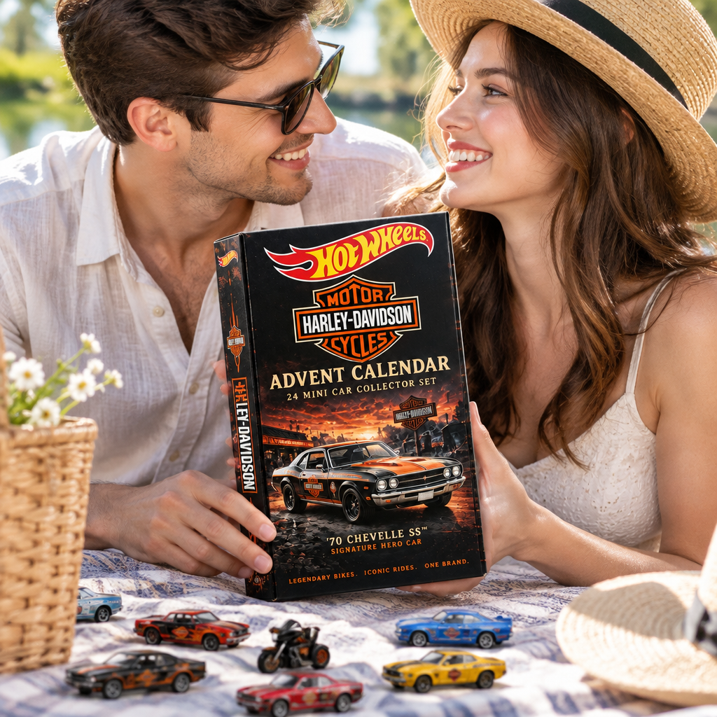 Harley Davidson Premium Mini Car Advent Calendar