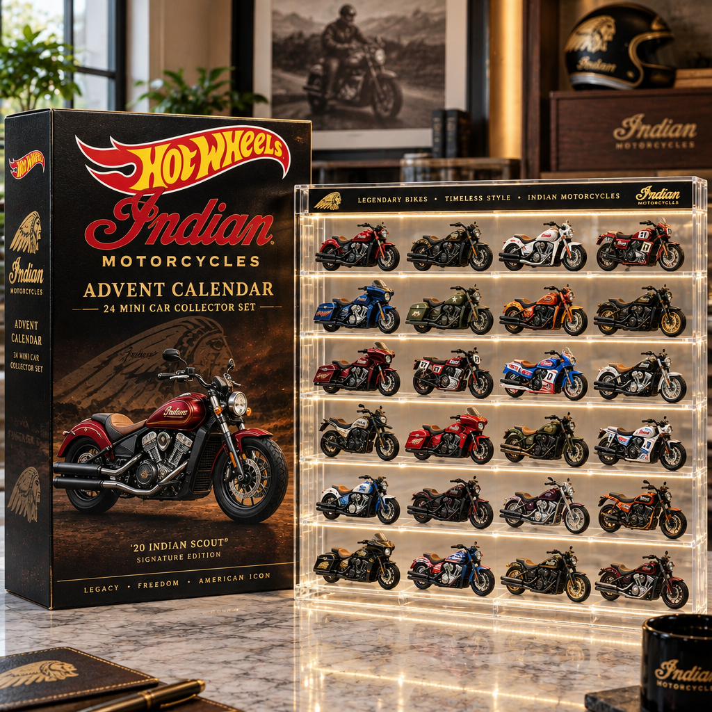 Indian Motorcycles Premium Mini Car Advent Calendar