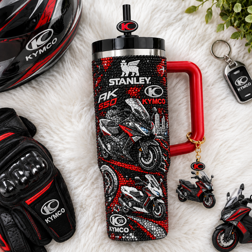 Kymco 40oz Tumbler With Handle TTNL