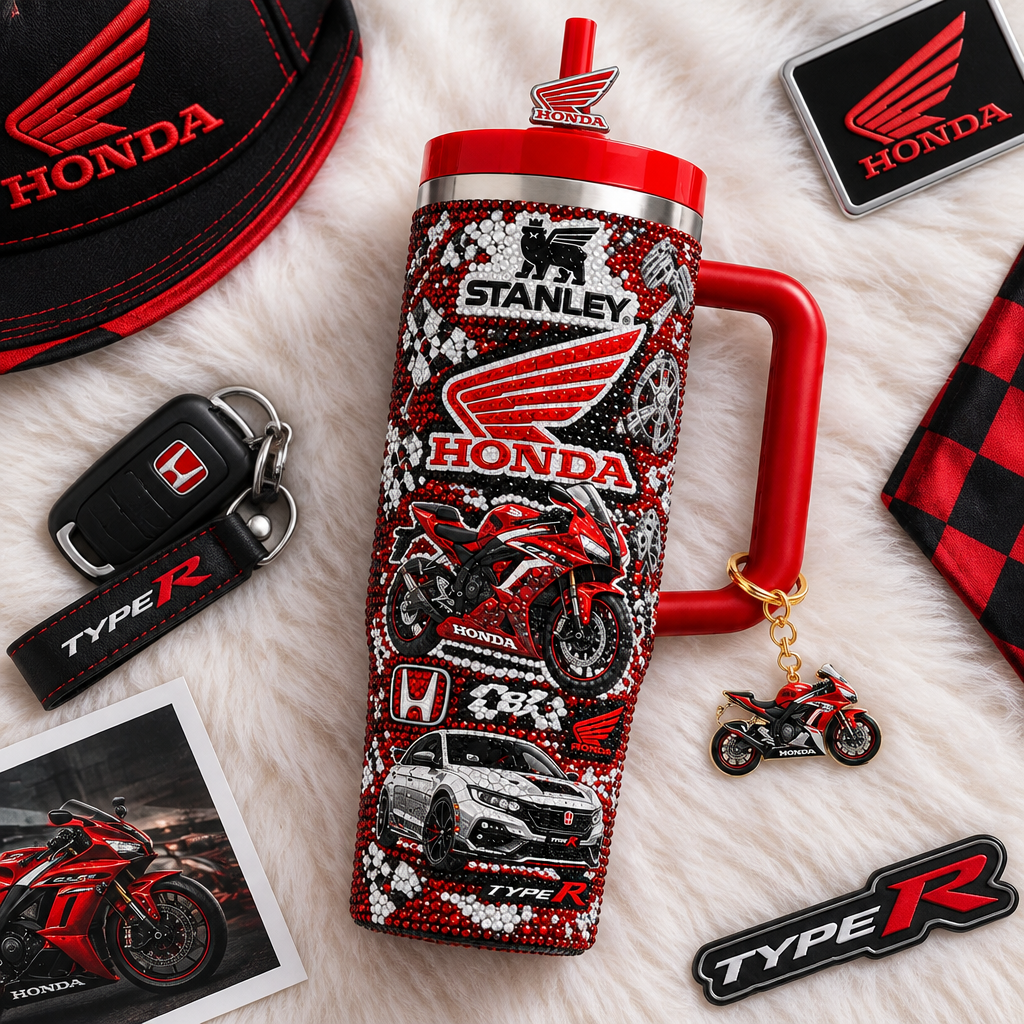 Honda 40oz Tumbler With Handle TTNL