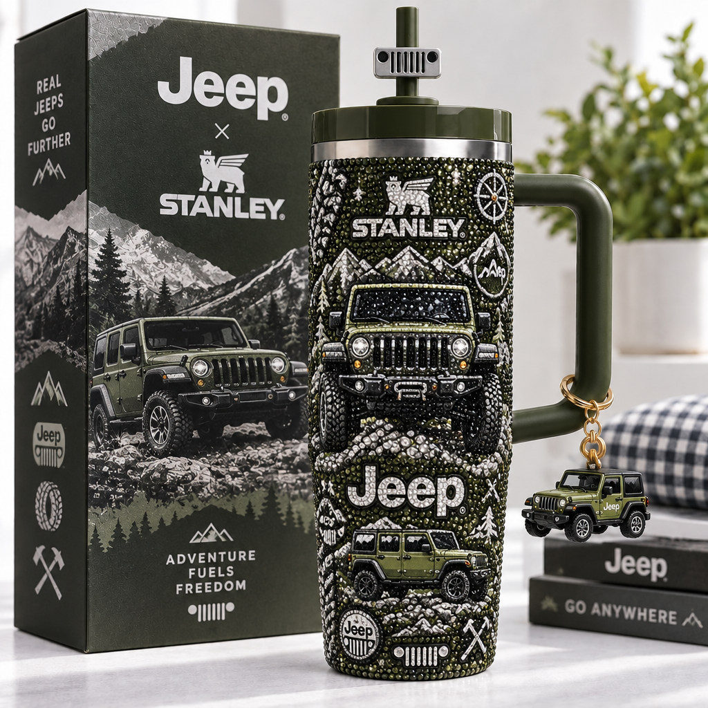 Jeep 40oz Tumbler With Handle TTNL