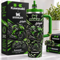 Kawasaki 40oz Tumbler With Handle TTNL
