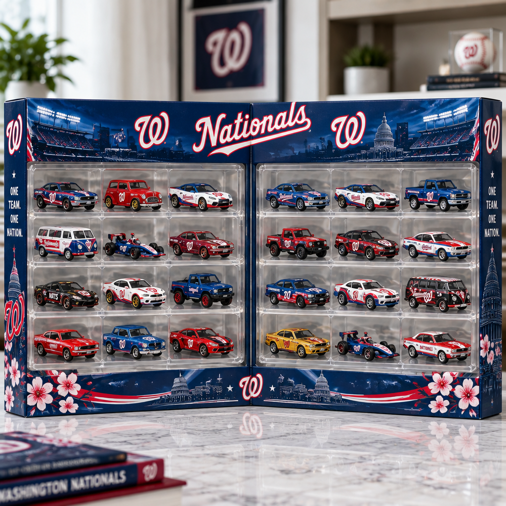 Washington Nationals Premium Mini Car Advent Calendar