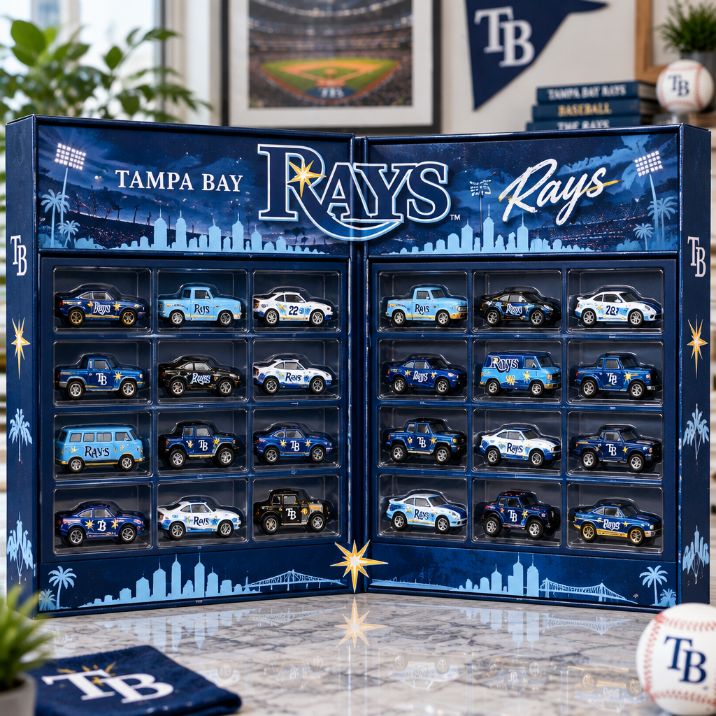 Tampa Bay Rays Premium Mini Car Advent Calendar