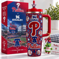 Philadelphia Phillies 40oz Tumbler With Handle TTNL